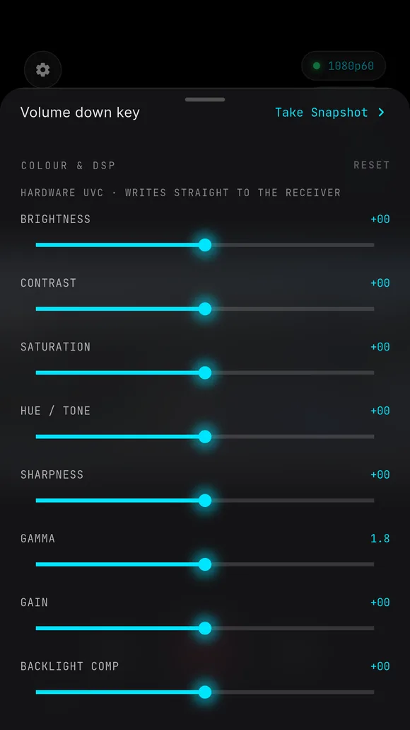 Grade the feed in hardware